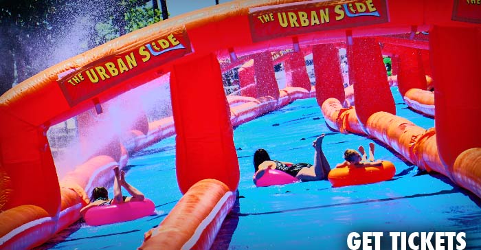 1,000 Ft Urban Slip N Slide - The Urban Slide